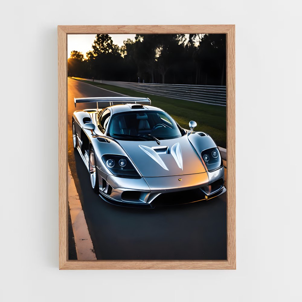 Poster S turbo double stylé – affiche Saleen (vue 4)